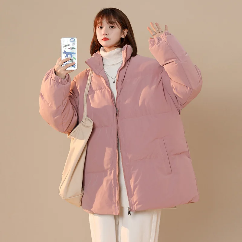 Qiu dong han edition trend favors cotton-padded clothes down cotton-padded jacket with thick coat