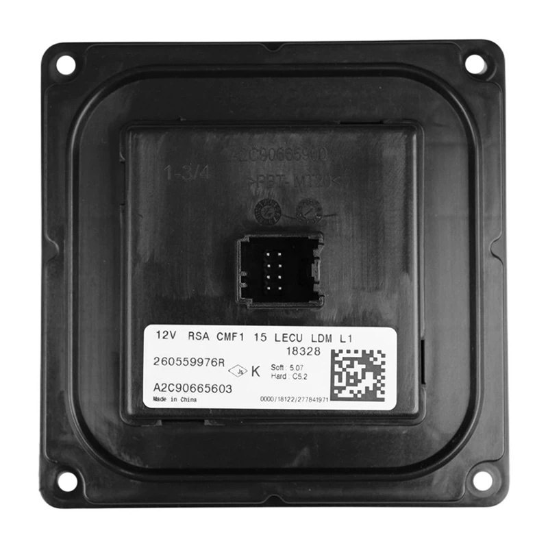 AU04 -Модуль драйвера автомобильных фар 260559976 R для Renault Megane Captur 2013-2019 модуль дневных