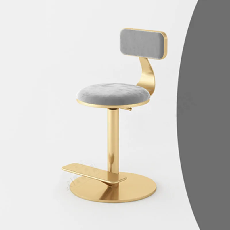 

Office Dining Chair Industrial Luxury Minimalist Kitchen Bar Stools High Industrial Bedroom Cadeiras De Jantar Counter Stool