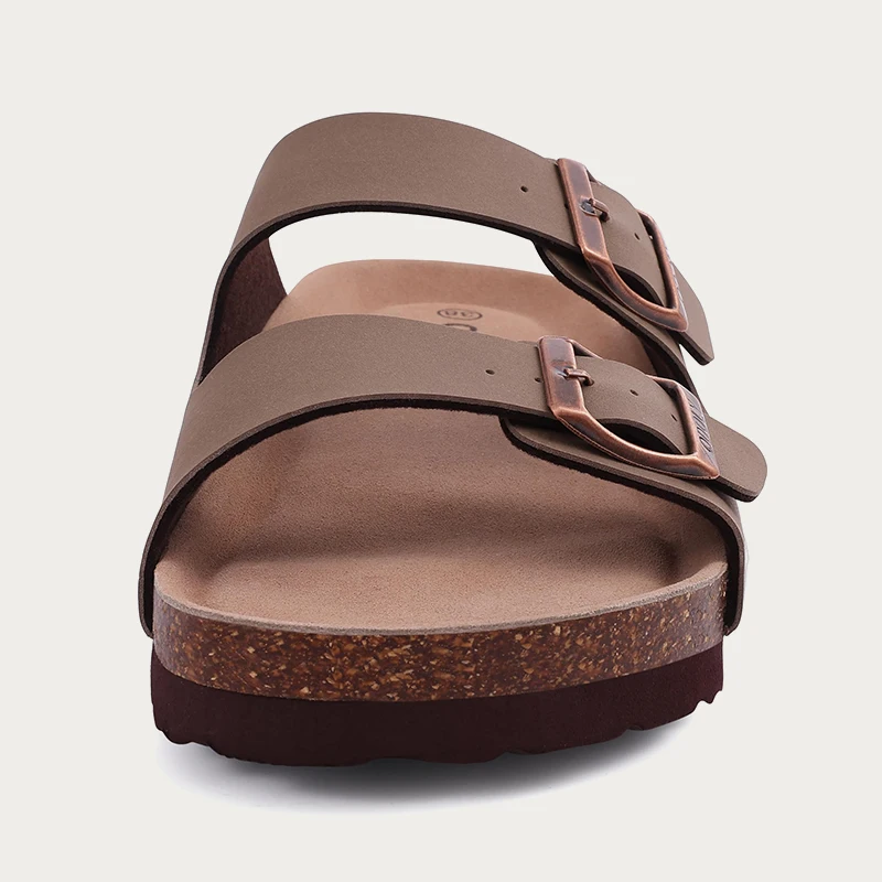 Мужские замшевые шлепанцы Smile Pop натуральная замша кожаные мюли Нескользящие