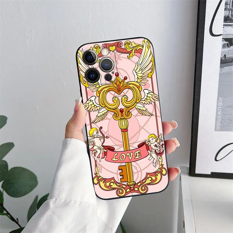 Фото Чехол с рисунком CardCaptors Sakura для Honor 600 Lite 400 Pro X9D X8D X7D X6D X9B X8B X9C X9A X5C Y7 Y9 2019 Magic 5 6 7 Lite №4