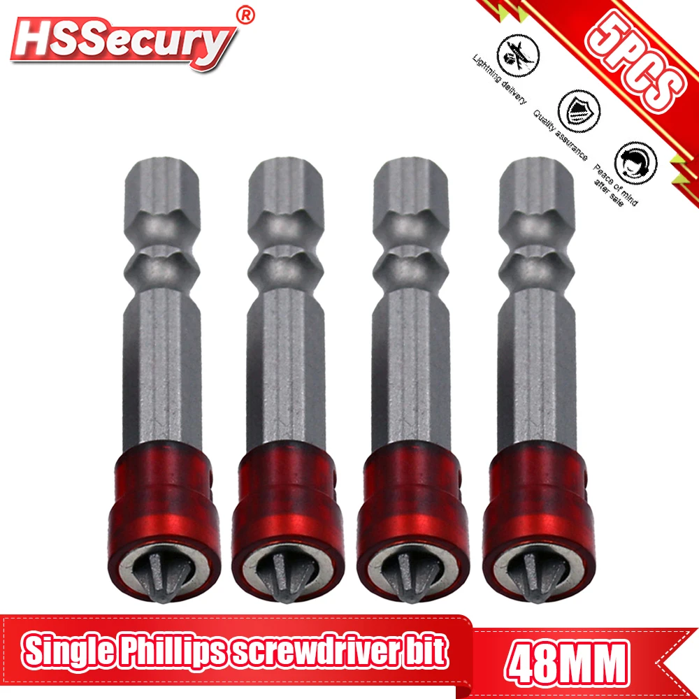 

1/3 шт. магнитные насадки для отвертки PH2 с перекрестной головкой магнитные насадки для отвертки 1/4 дюйма шестигранный хвостовик отвертка нас...