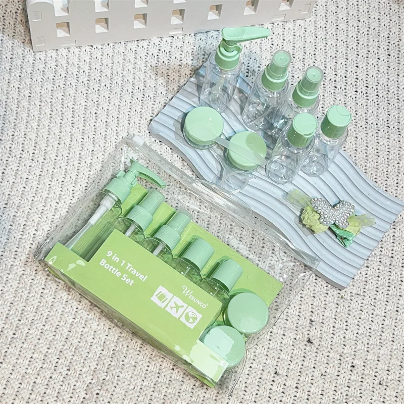 9 шт. дорожная бутылка-распылитель с крышками