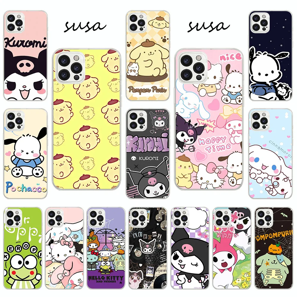 Силиконовая модель для Infinix GT 10 Smart 4 4C 6 HD 5 8 8i X NEO 20 30 S5 Pro Plus чехол Sanrio