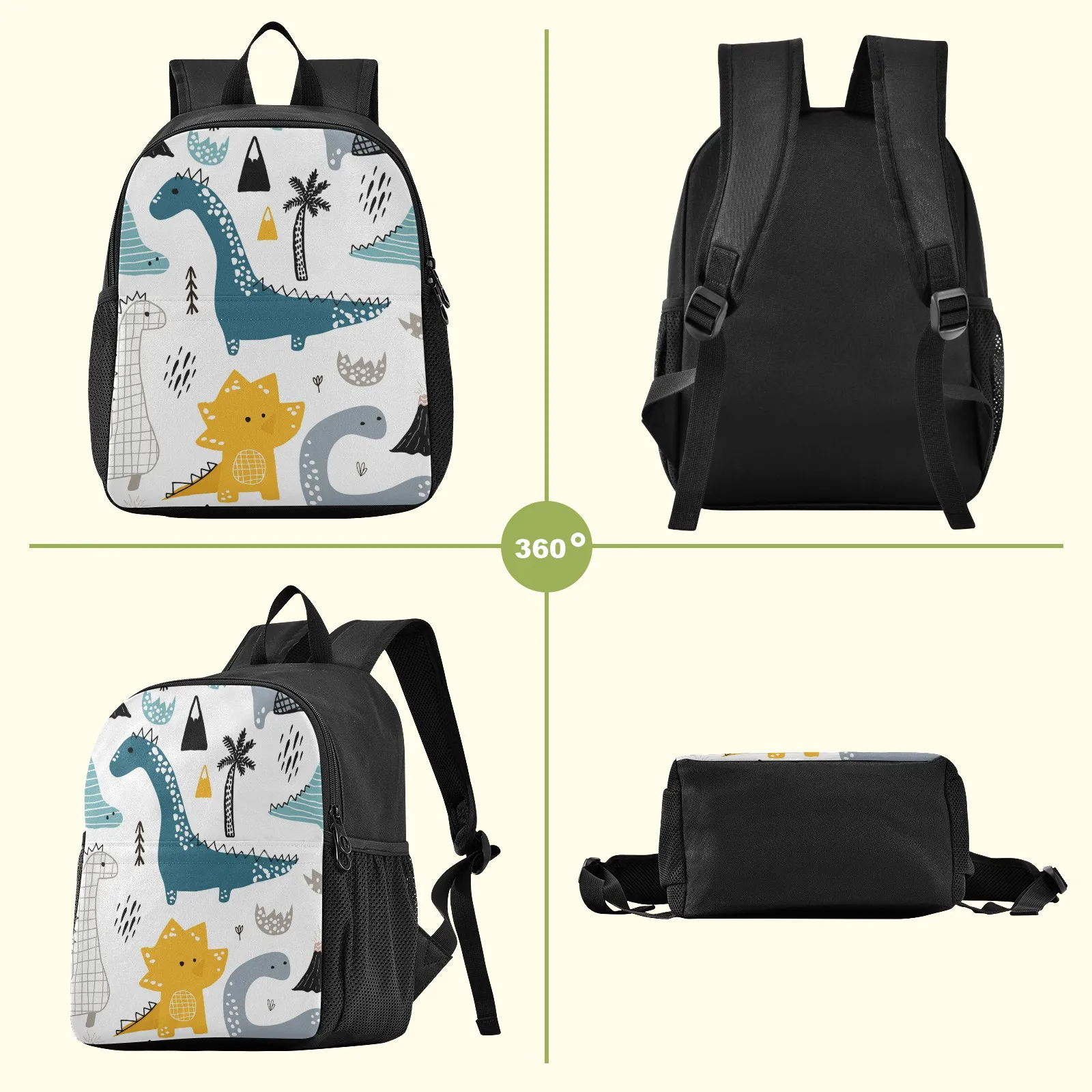 New Dinosaur Children Backpack Kids Toddler School Bags Dino Kindergarten Preschool Bag 2-6 Years Old Schoolbag For Boy Girls