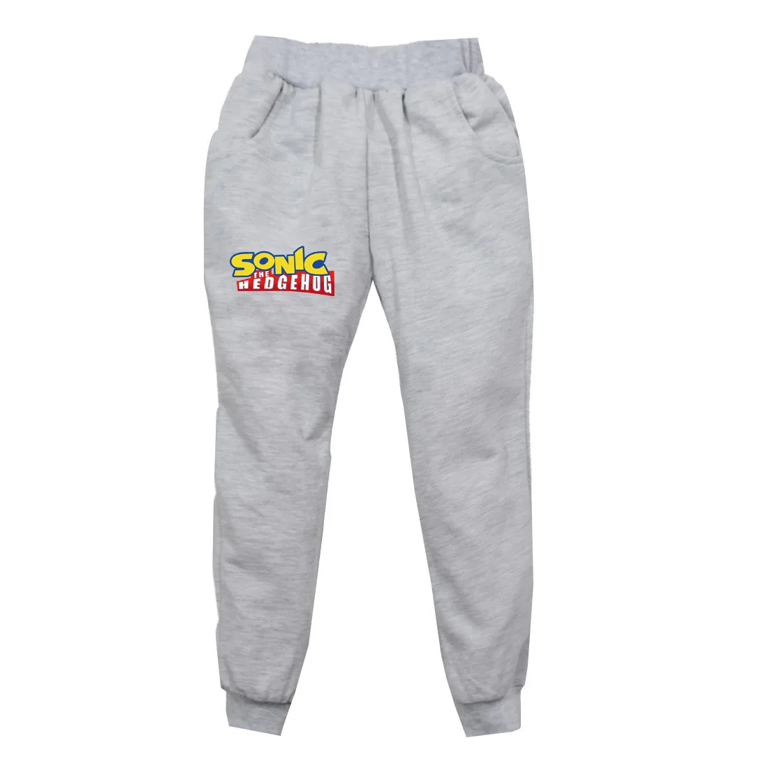 

Cartoon Hedgehog Sonic SONIC Boys and Girls Casual Pants Medium and Big Children's Pants Children's Casual Trousers