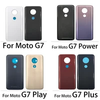 back battery cover rear door panel for motorola moto g7 power g7 plus g8 play g8 plus housing smartphone replcement parts