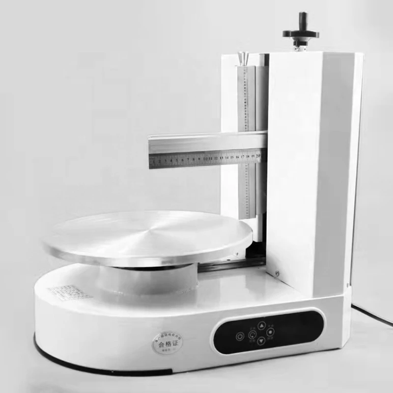 

Durable automatic round cake cream plastering coating filling machine for sale