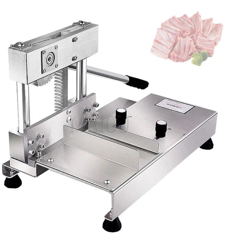 

Meat Slicer Commercial Frozen Bone Cutting Machine Minced Lamb Bone Meat Cutter Chicken Duck Fish Ribs Lamb Cutting Kitchen Tool