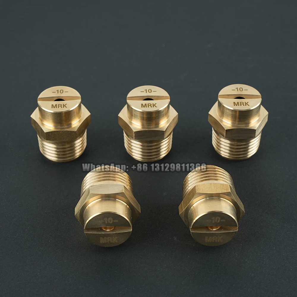 Латунная форсунка для асфальтового плоского вентилятора плоская распыления