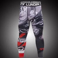 cody lundin 2022 hot sale fashion great special printed design polyester fabric with superior quality exercise pants