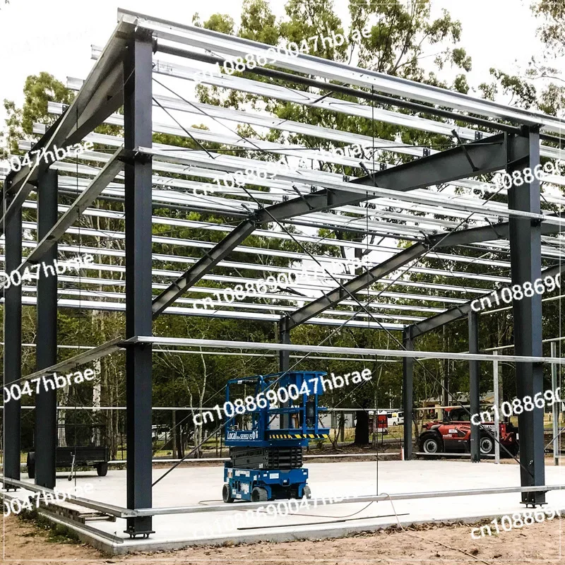 Сверхмощная стальная конструкция лофт платформа склад второй этаж структура