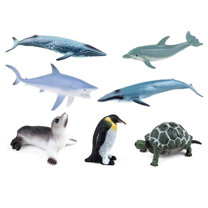 

Interest Children's Realistic Ocean Animals Kids Party Halloween Gift Relieve Stress Kids Birthday Gift