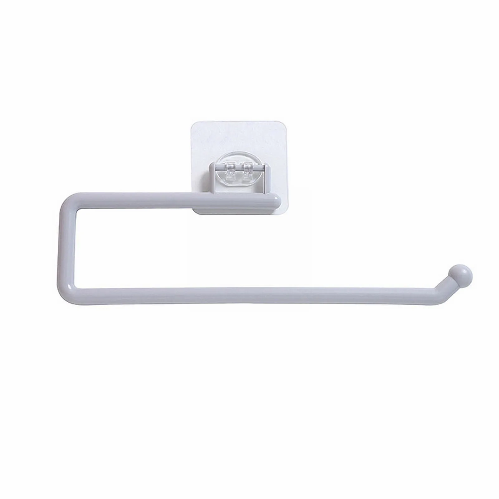 Holder Wall Mount Paper Towel Rack Self Adhesive Under Cabinet Sponge Tray For Kitchen Sink Tidy Cups For Laundry