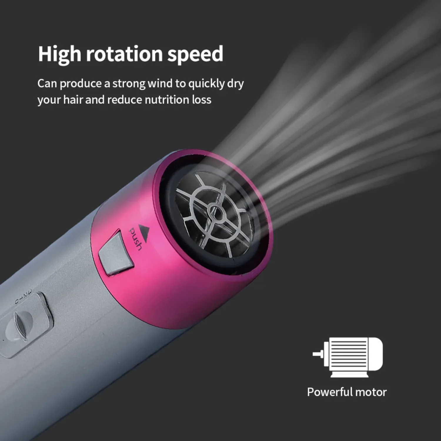 5 в 1 фен для волос 65000 об./мин.