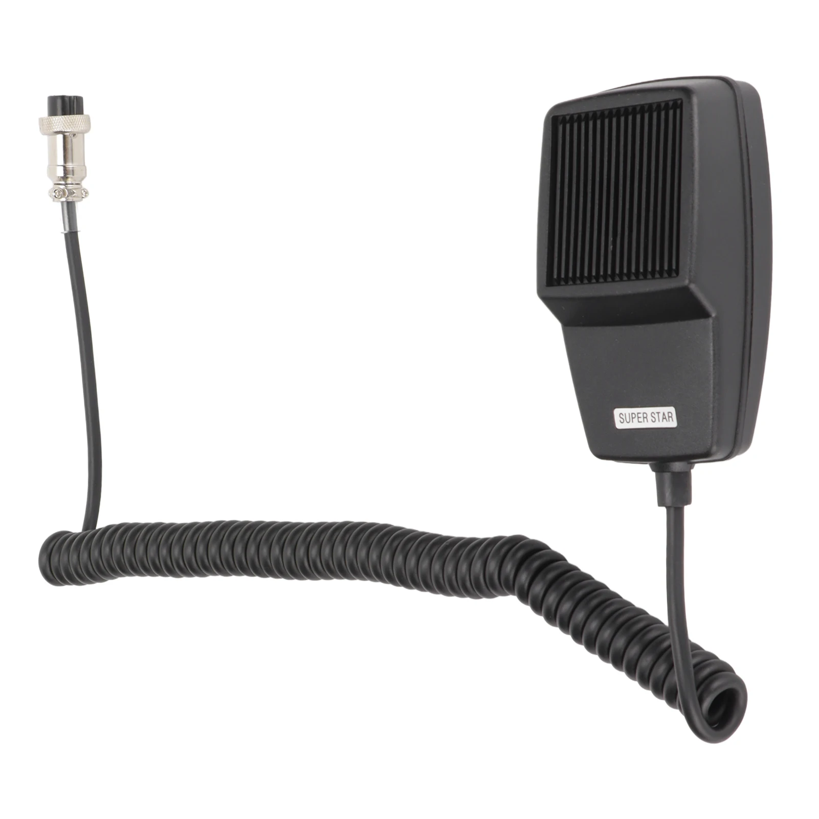 

DM‑507‑4 Stock Microphone Replacement 4 Pin Black CB Mic Speaker for Walkie Talkie
