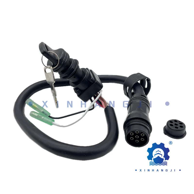 Главный переключатель 6H3-82510-03 в сборе (7 контактов) для подвесного мотора Yamaha 50HP 60HP