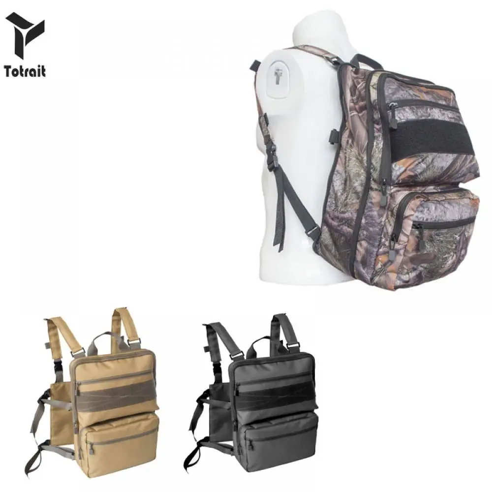 

Tactical New TOtroit Vest Military Backpack Airsoft Combat Outdoor Hunting Equipment Simple Molle Camo Chest Rig Vest Backpack
