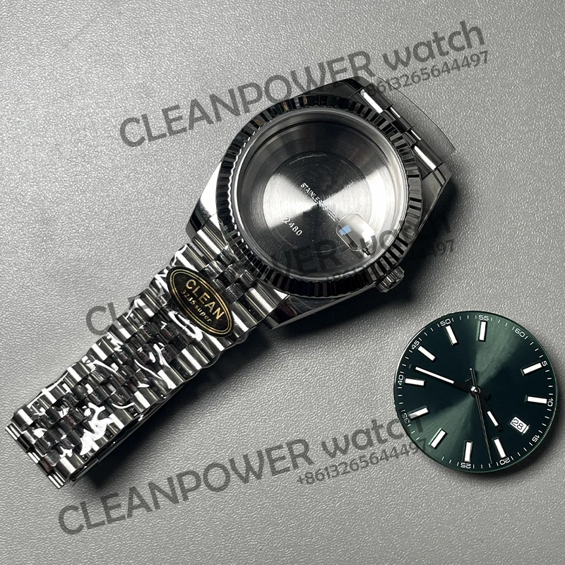 

Clean Factory Latest Version 126334 41MM Datejust VR3235 Perfect Green Fluted Dial Jubilee Bracelet 904L Watch Finished Product