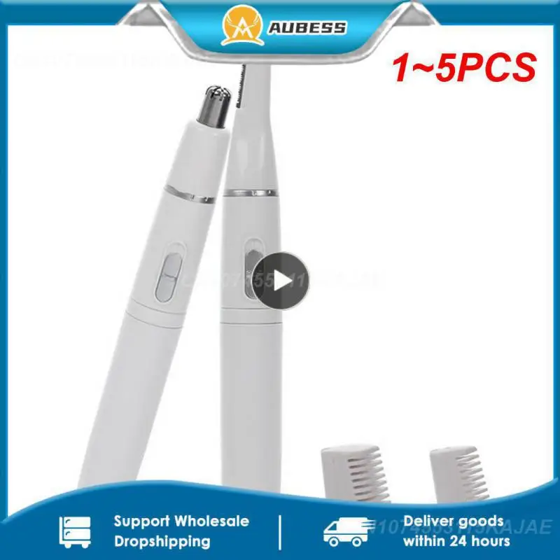 

2 в 1, триммер для волос в носу и ушах, 1-5 шт.