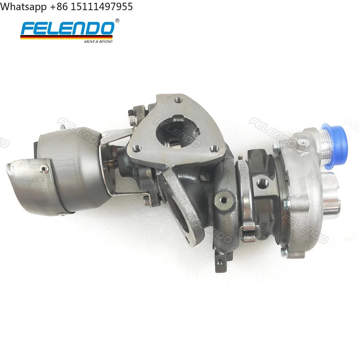 Фото Турбокомпрессор FELENDO LR062000 для Land Rover Discovery 4, Range Rover Sport, Vogue L405 Twin, LR116631, LR092675, 3.0 V6 дизель. №1