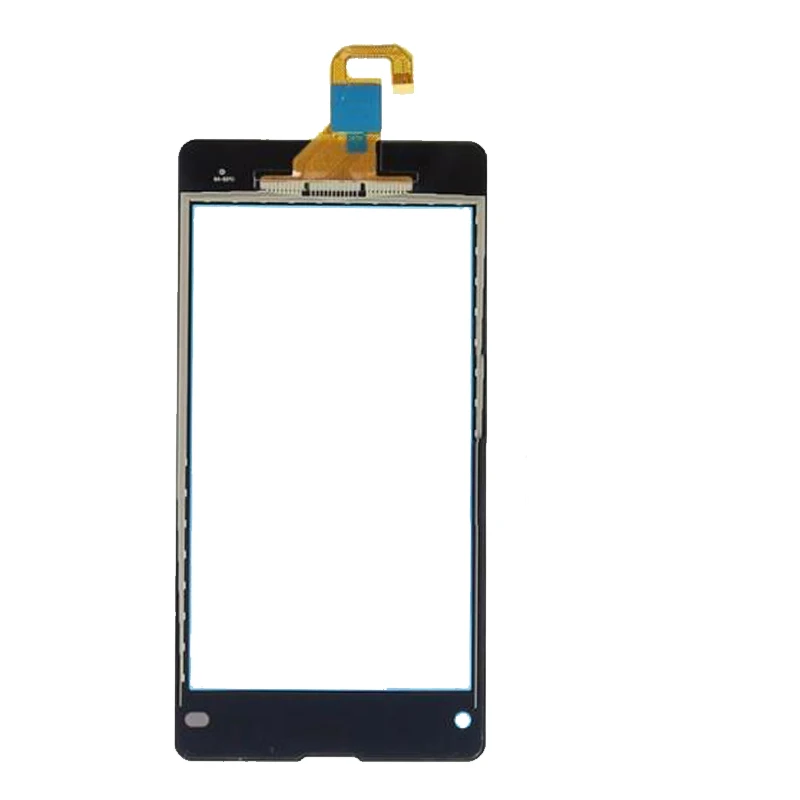Черный сенсорный экран дигитайзер стеклянная панель объектива для Sony Xperia Z1 Compact