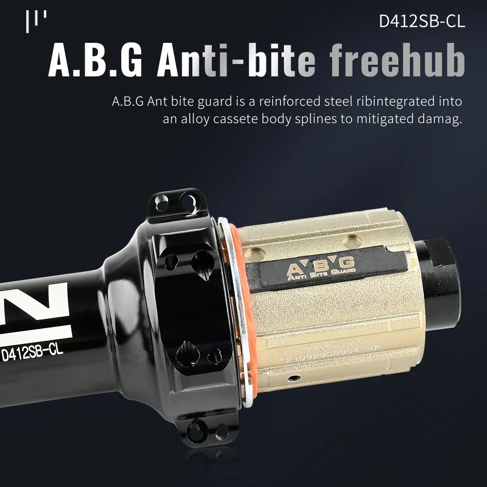 Велосипедные втулки Novatec D411SB-CL D412SB-CL для шоссейных велосипедов, Center Lock, дисковые тормоза, 24H, сквозные оси Alex 100x12, 142x12 мм, для Shimano 891011 скоростей (art.: 3920da76fb8bd) - 3920da76fb8bd