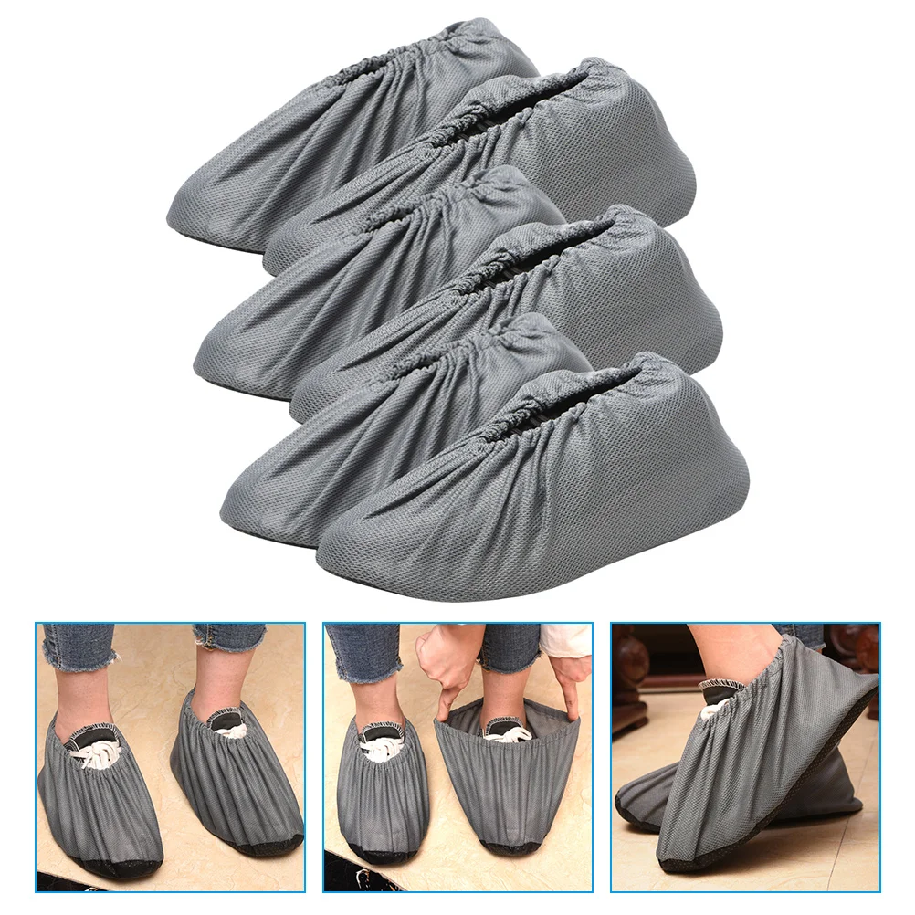 

Shoe Cover Household Covers Shoes The Reusable Insert Non Slip Washable Flexible Office Indoors