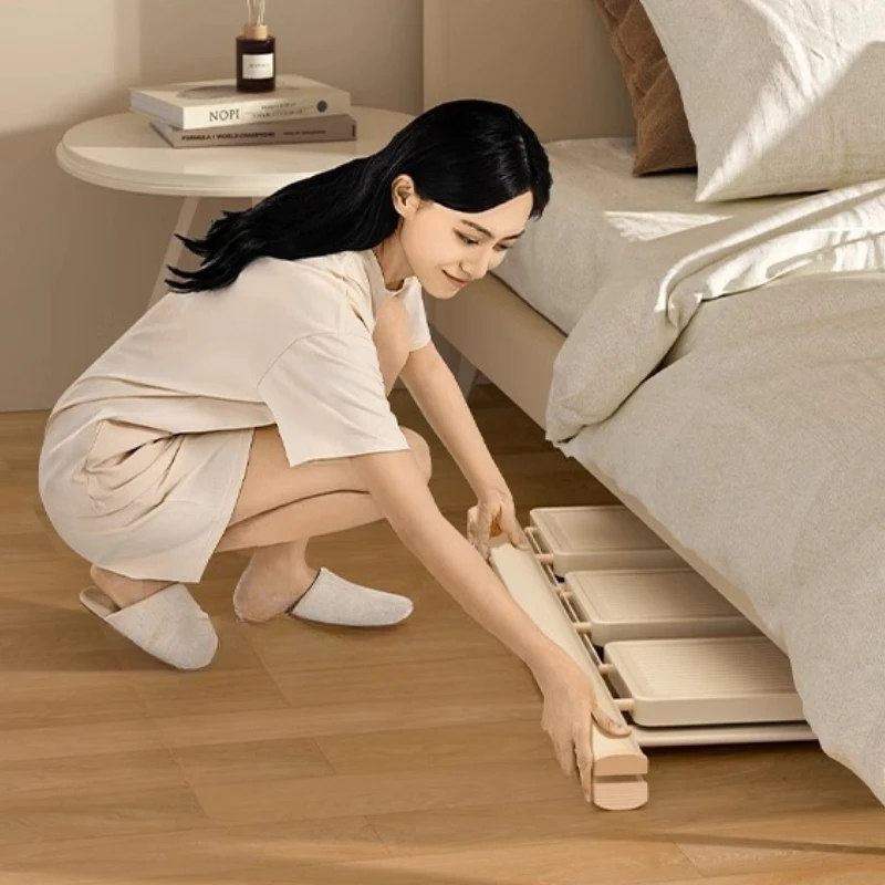 3-ступенчатая складная лестница небольшой стальной табурет-ступенька для