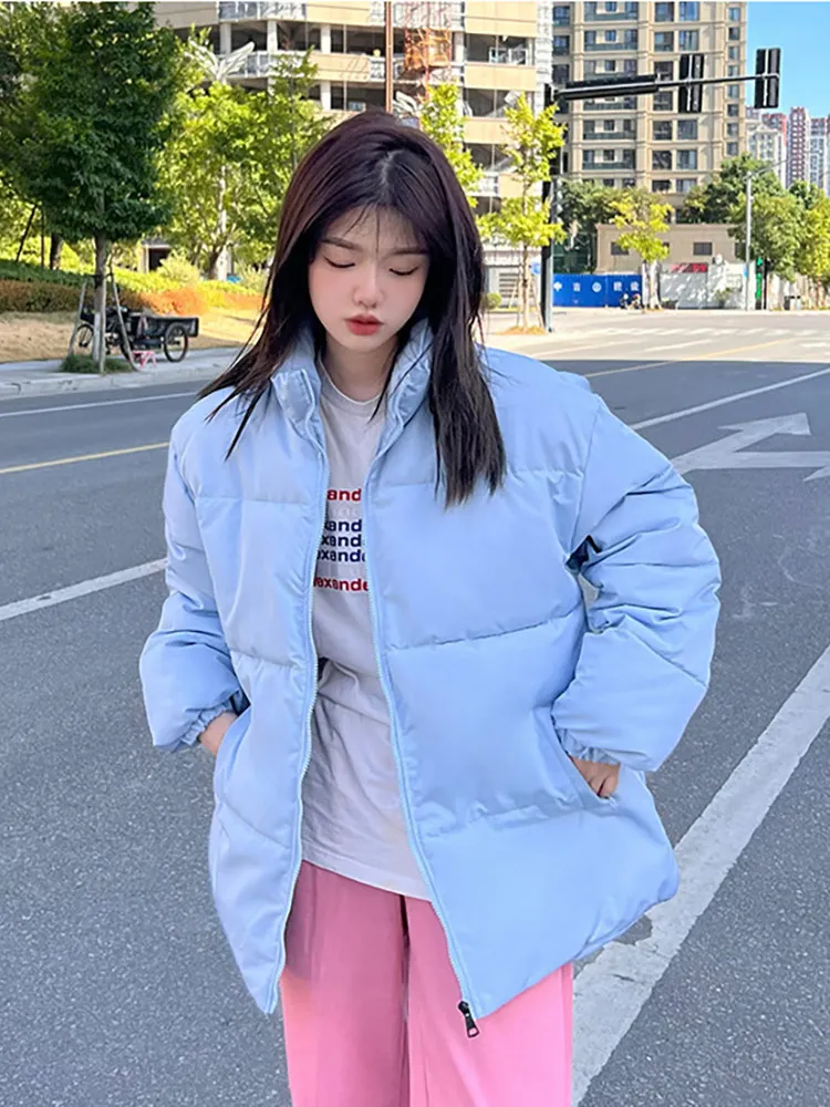 MEILLY DOLPHIN Winter Clothes Women Short Parkas Jackets For Women Thicken Warm Stand Collar Coat Jacket Female Casual Outwear