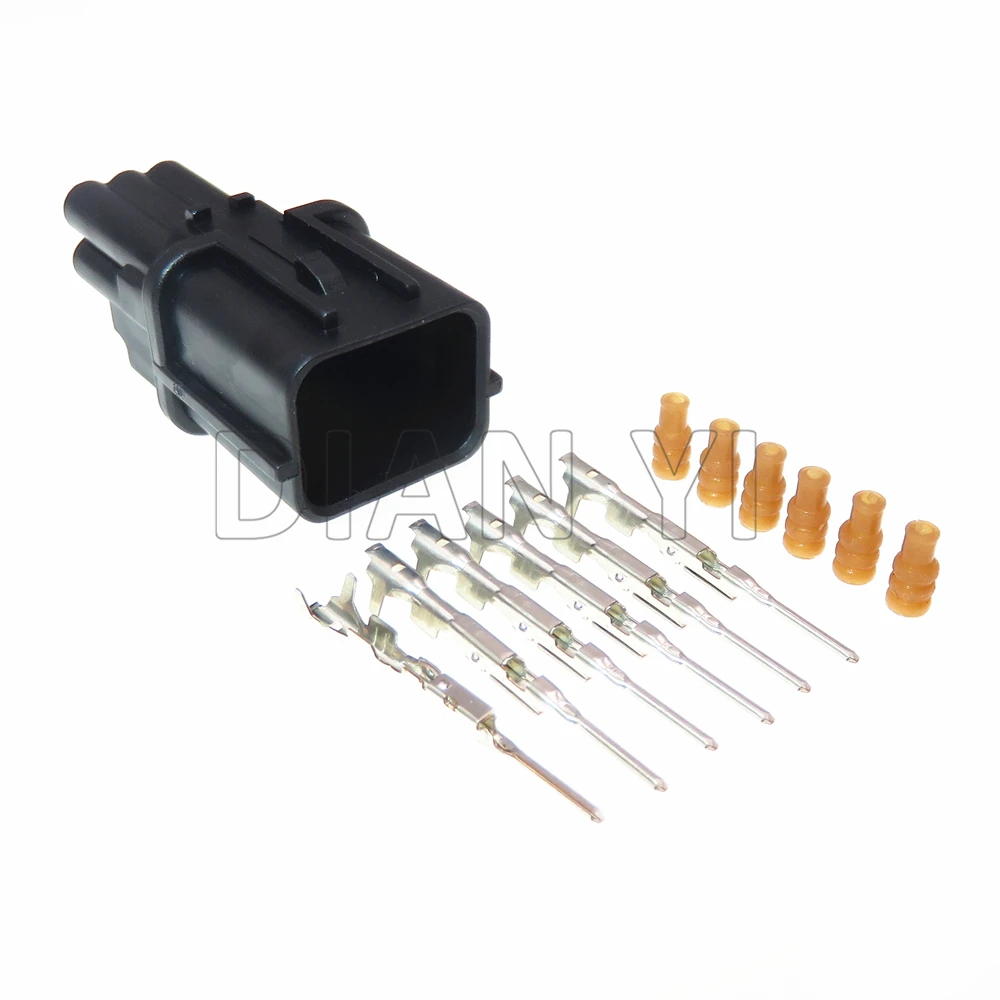 

1 компл. 6-сторонний автомобильный герметичный разъем для Hyundai Kia HP281-06020 HP291-06040, автомобильная Проводная розетка