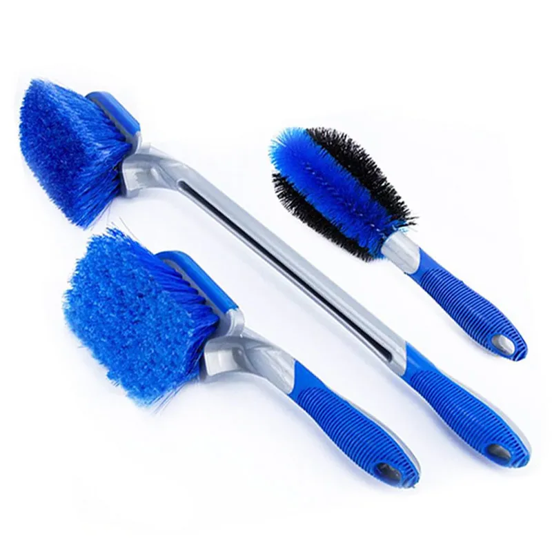 

Auto Supplies Car Wash Cleaning Brush Wheel Wash Brush Car Truck Motor Engine Grille Wheel Wash Tire Rim Cleaning Tire Brush