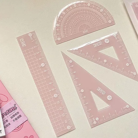 Набор линеек из металла 4 шт.