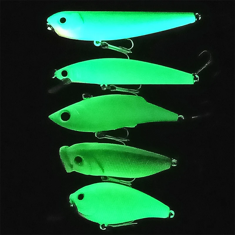 

ARDEA Luminous Hard Lure VIB 8g/9g/10g/10.5g 1pcs Pencil Minnow Popper Night Fishing Bait Wobblers Crankbait Bass Pike Tackle