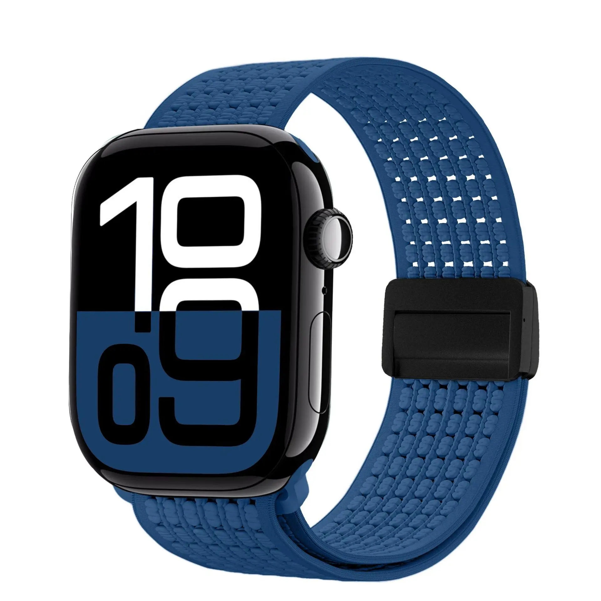 Фото Магнитный плетеный ремешок для Apple Watch Band Ultra 3/2 49 мм 45 мм 41 мм Браслет Iwatch Series 10 9 876 SE 543 38 46 42 мм 44 мм 40 мм №5