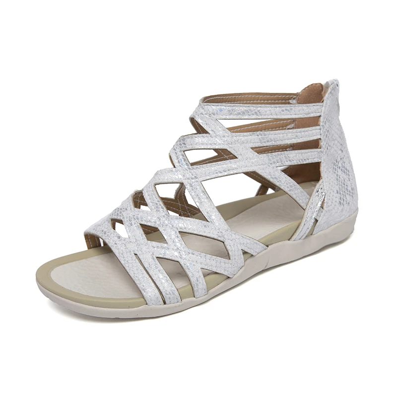 

Sandals Women Fashion Buckle Casual Shoes Open Toe Rome Beach Flat 2023 Summer