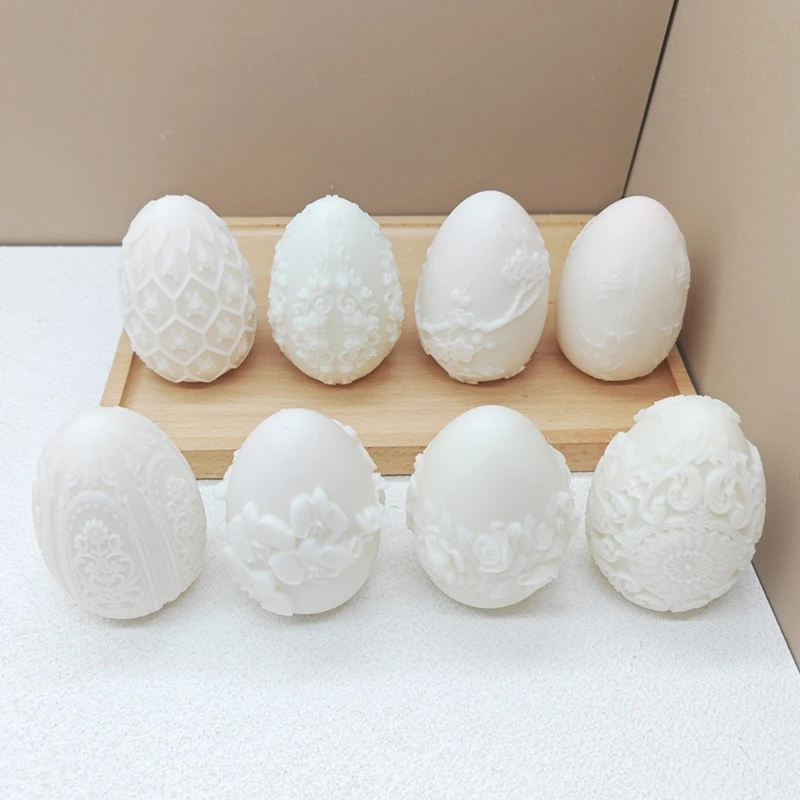 Эстетические цветочные резные силиконовые формы для свечей шоколадной помадки