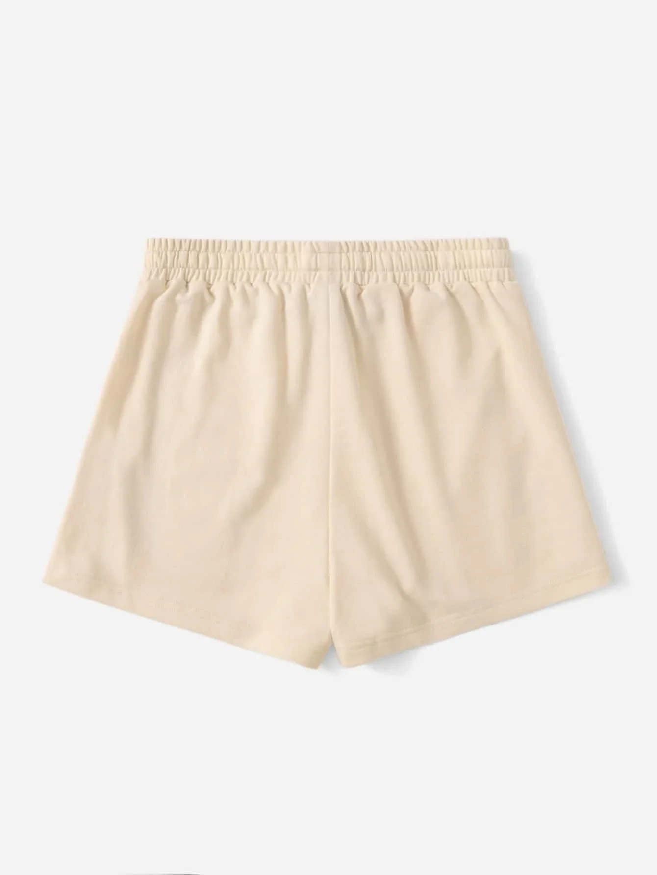 

tops Drawstring Waist Track Shorts