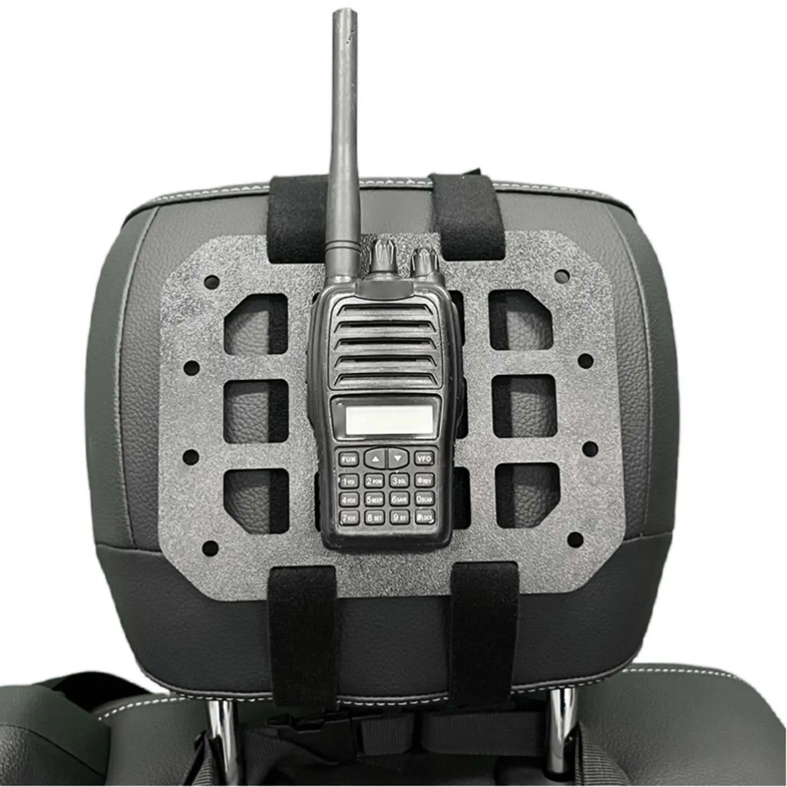 Автомобильная жесткая панель с системой Молле для подголовника автомобиля