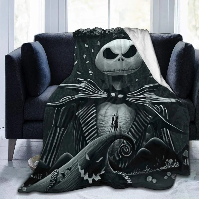 

Nightmare Before Christmas Ultra-Soft Micro Blanket for Adults Or Kids Picnic Travel Throw Blanket