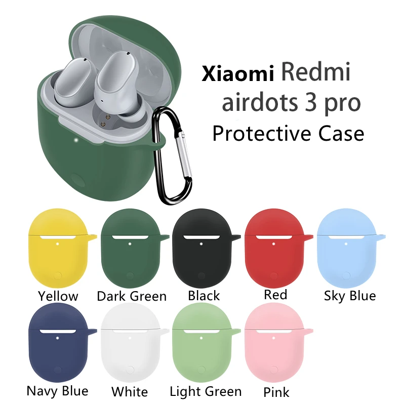 

Мягкий силиконовый чехол для Xiaomi Redmi Airdots 3 Pro, беспроводные Bluetooth-наушники, защитный чехол для Xiaomi redmi airdots 3 Pro