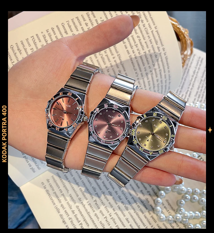 CILOA Лидер продаж женские механические часы изысканные кварцевые круглые