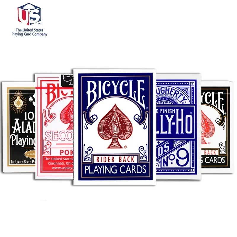 Стандартные игральные карты Bicycle Rider Back Tally-Ho Deck Bee Poker Карточные игры Волшебные