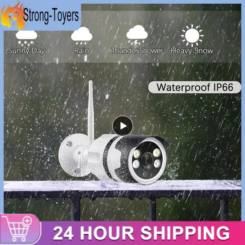 

Human Detect Video Surveillance Camera Two-way Audio Ip66 Waterproof Wireless Ai Ip Camera Night Human Detection 1080p