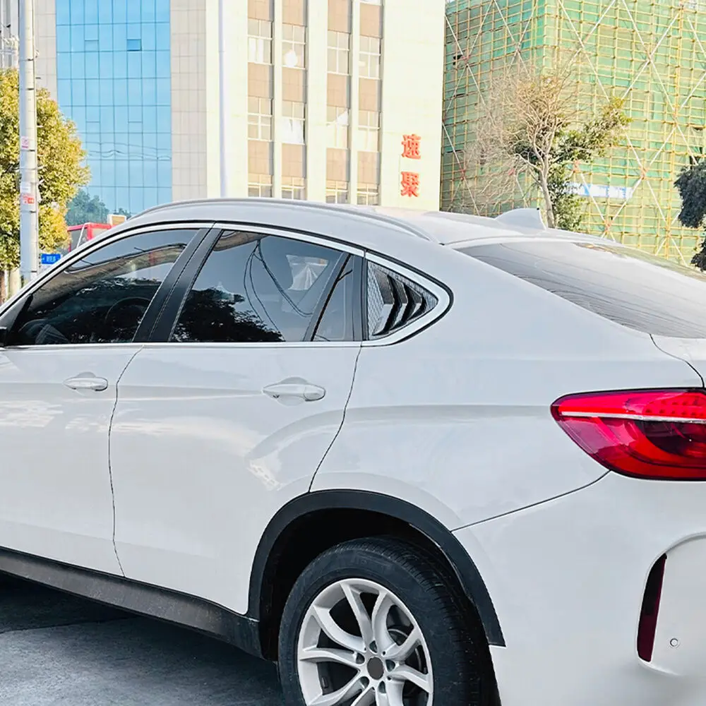 Для BMW X6 F16 2015-2019 автомобильная задняя жалюзи оконная боковая крышка накладка