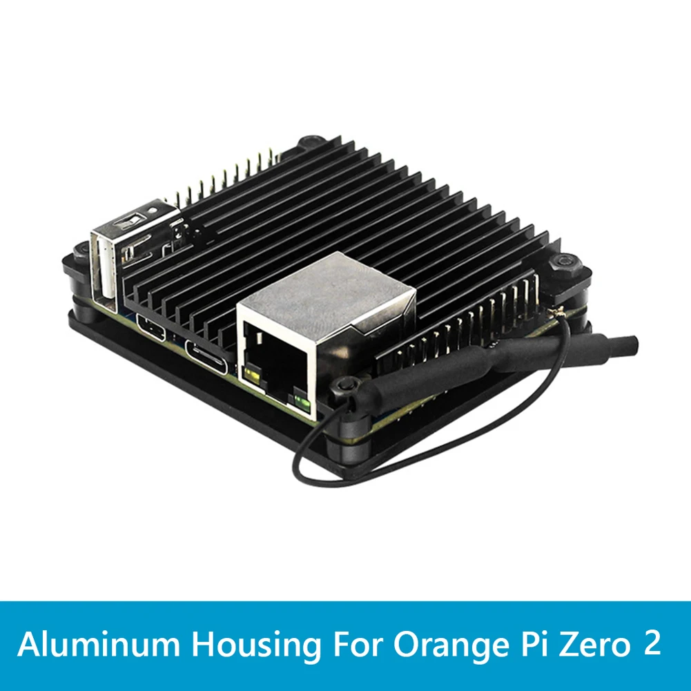 

Корпус для ЦП Orange Pi Zero/Orange Pi Zero 2 из алюминиевого сплава с пассивным охлаждением