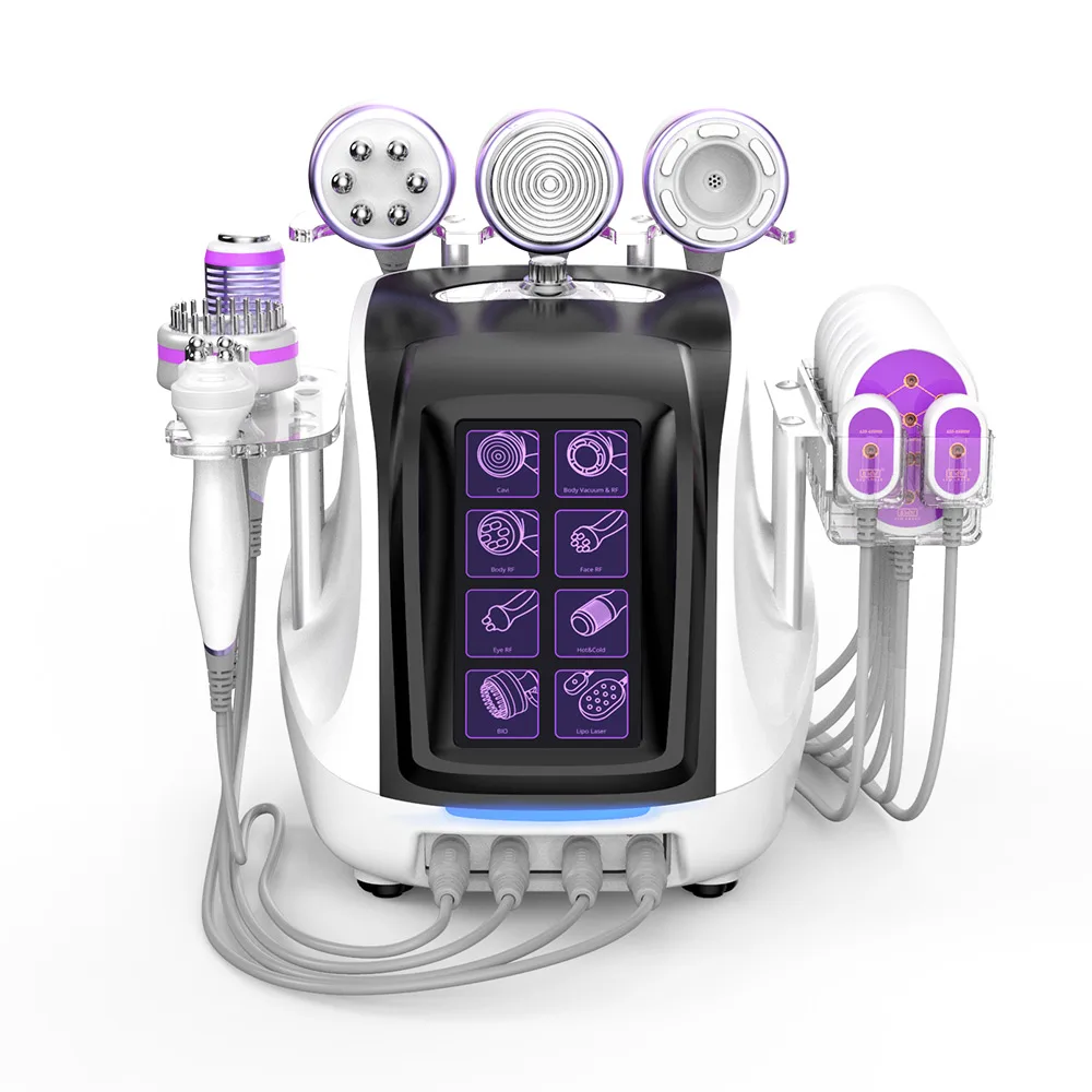 Aristorm 9 in 1 Ultrasonic 40K Cavitation 2.5 Radio Frequency Skin Tightening Vacuum Lipo Laser Slimming Machine for Salon Home