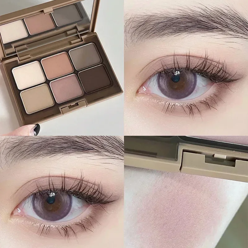 Everbab Универсальная палитра теней для век Матовый земляной цвет Румяна Хайлайтер