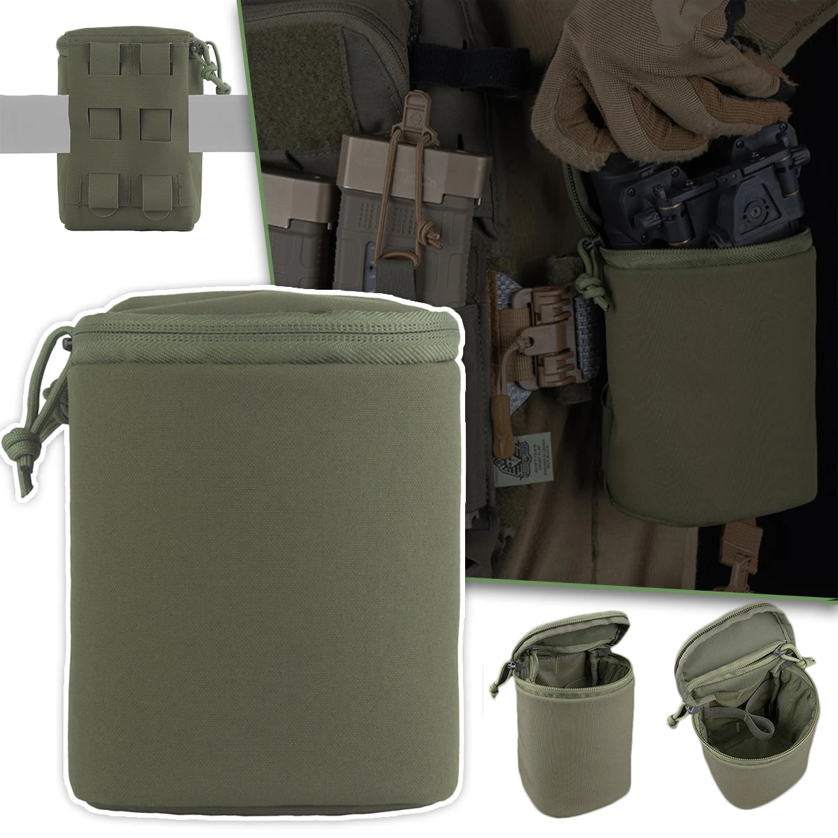 Бинокулярное устройство ночного видения An/Pvs31 защитная сумка для хранения