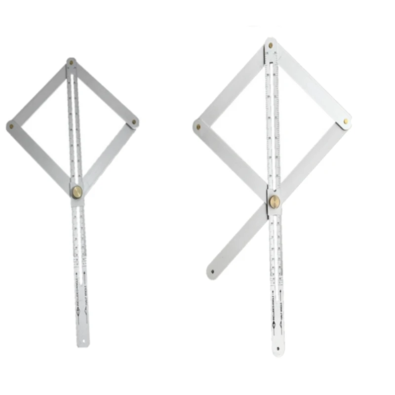 

Corner Angle Finder, Multifunction Protractor Angle Finder With Scale, Aluminum Miter Saw Bevel Gauge